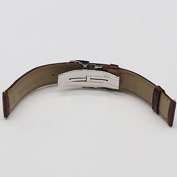 良品 ジャガールクルト 純正ベルト レザー ブラウンカラー 19mm用