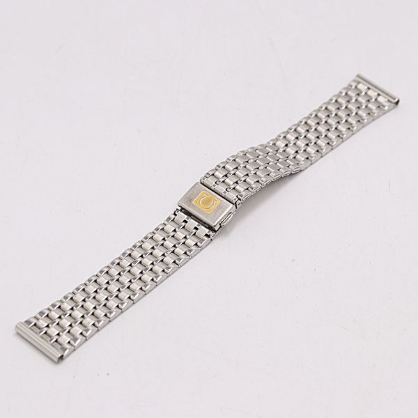オメガ 純正ベルト シルバー 18mm 腕時計用 メンズ/レディース腕時計