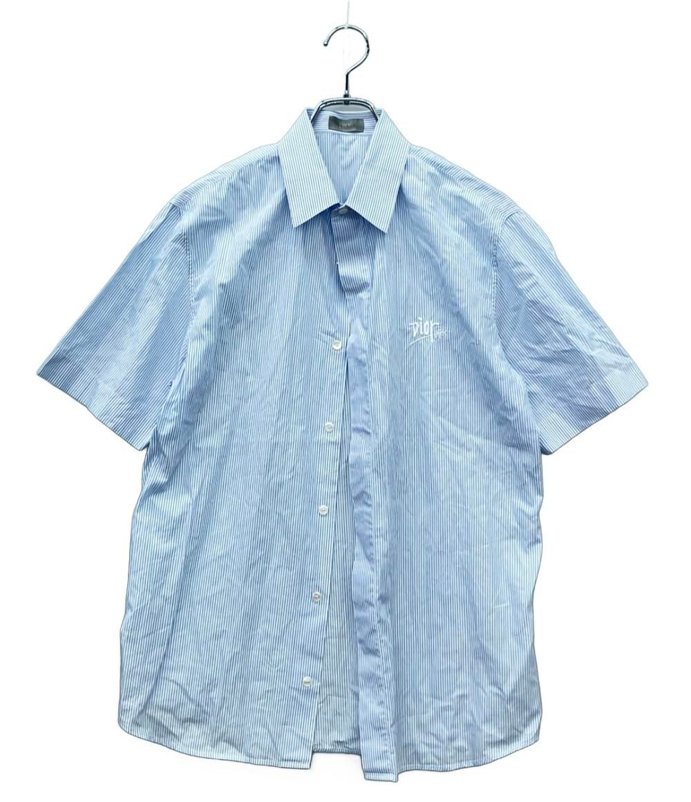 ディオール オム 半袖シャツ ストライプ メンズ SIZE 40 L DIOR HOMME