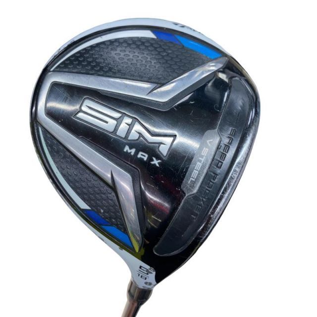 ほぼ未使用品 希少 テーラーメイド SIM MAX 5W 支給品 TB 70S 中古】 テーラーメイド SIM MAX 5W フェアウェイウッド FW TENSEI BLUE