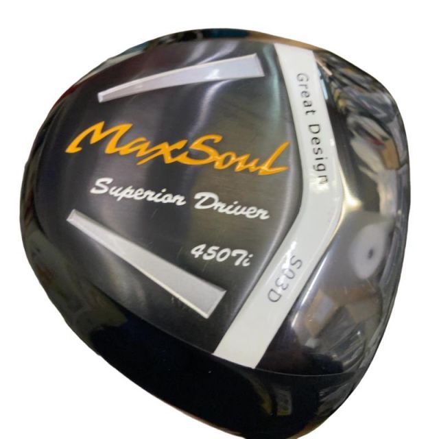 ☆MaxSoul マックスソウル スペリア 450Ti S03D☆9度☆ヘッド単体☆