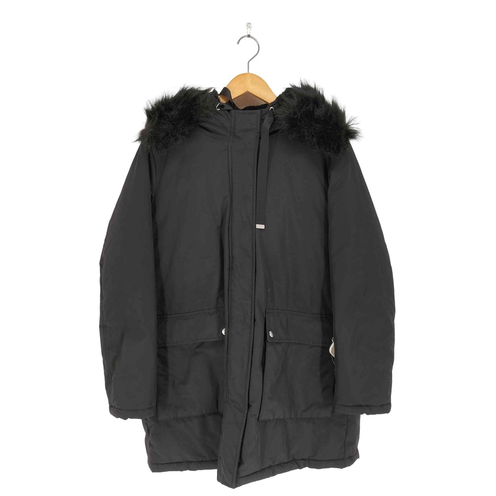 4688【美品】コモリ ワイドパンツ フレンチブルー バックストラップ 