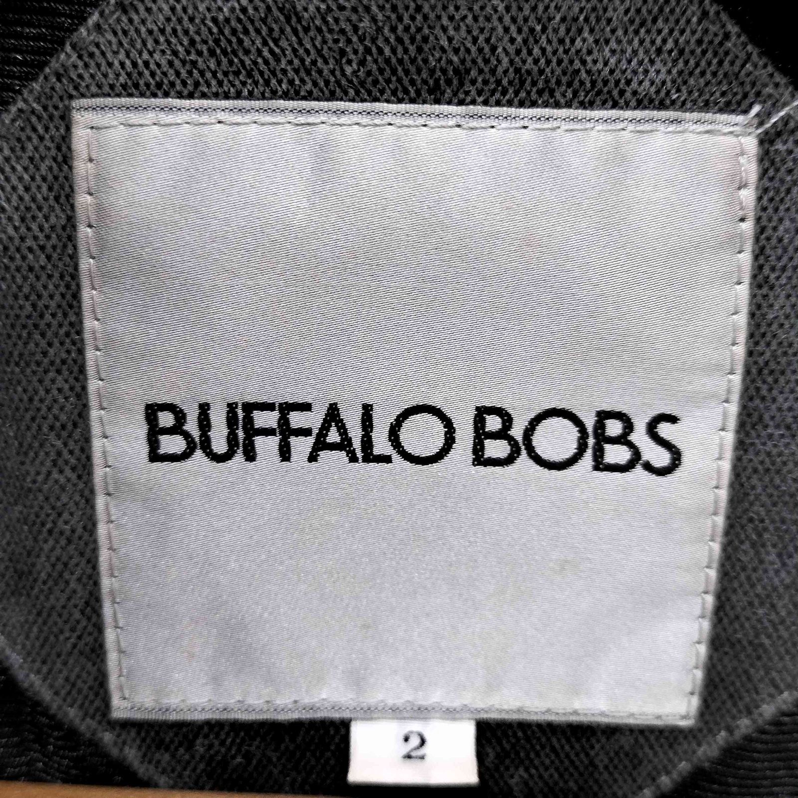 バッファローボブズ BUFFALO BOBS Y2K リブニット切替フェイクファー 