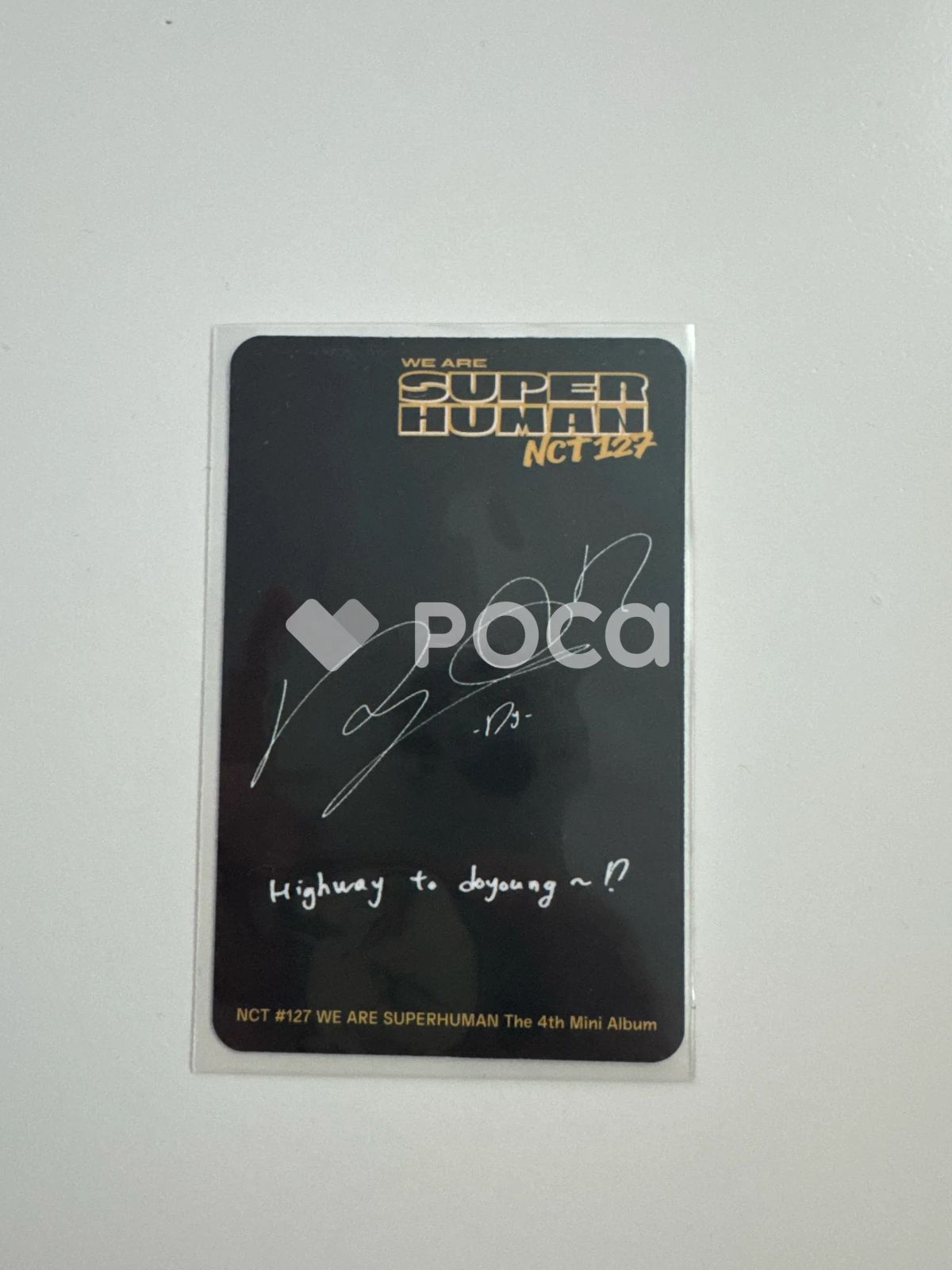 NCT ドヨン NCT #127 WE ARE SUPERHUMAN KIHNO Album ver - メルカリ