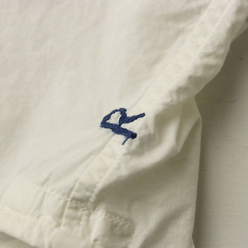 フォーティーファイブアール 45R 45rpm コットン レギュラーカラー長袖