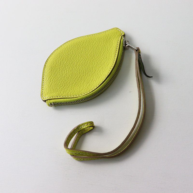 エルメス HERMES X刻印 トゥッティ フルッティ ポルトモネ レモン