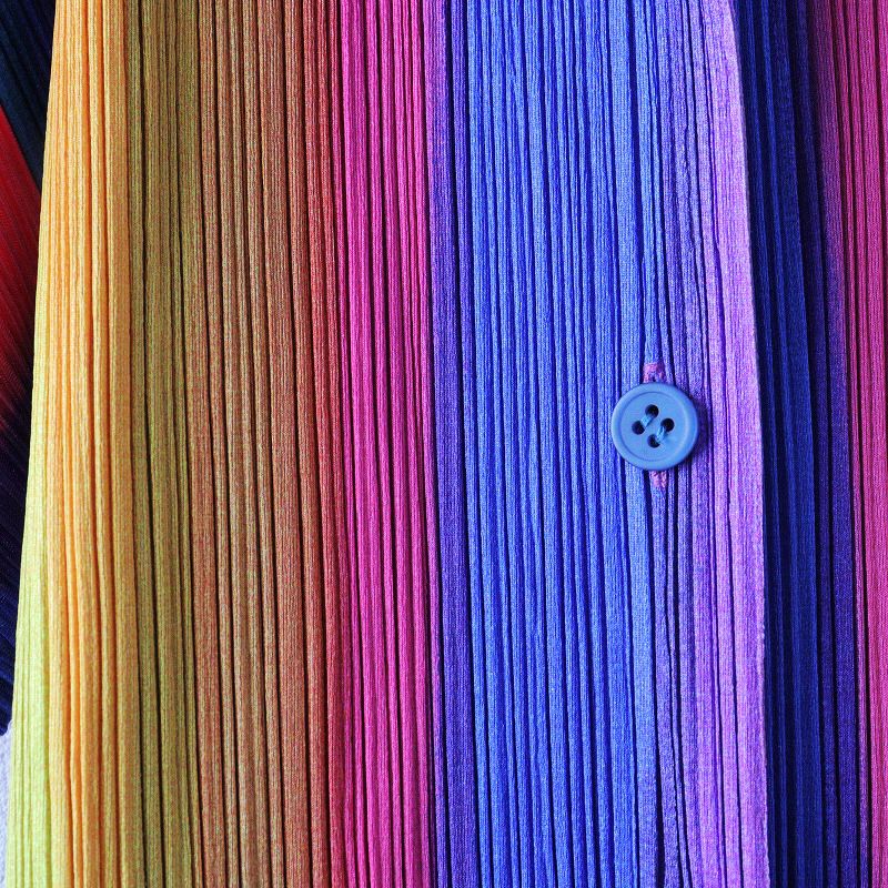 イッセイミヤケ　プリーツ　ロングワンピース　変形　アシンメトリー　グラデーション 美品 希少アイテム 1997AW プリーツプリーズ イッセイミヤケ