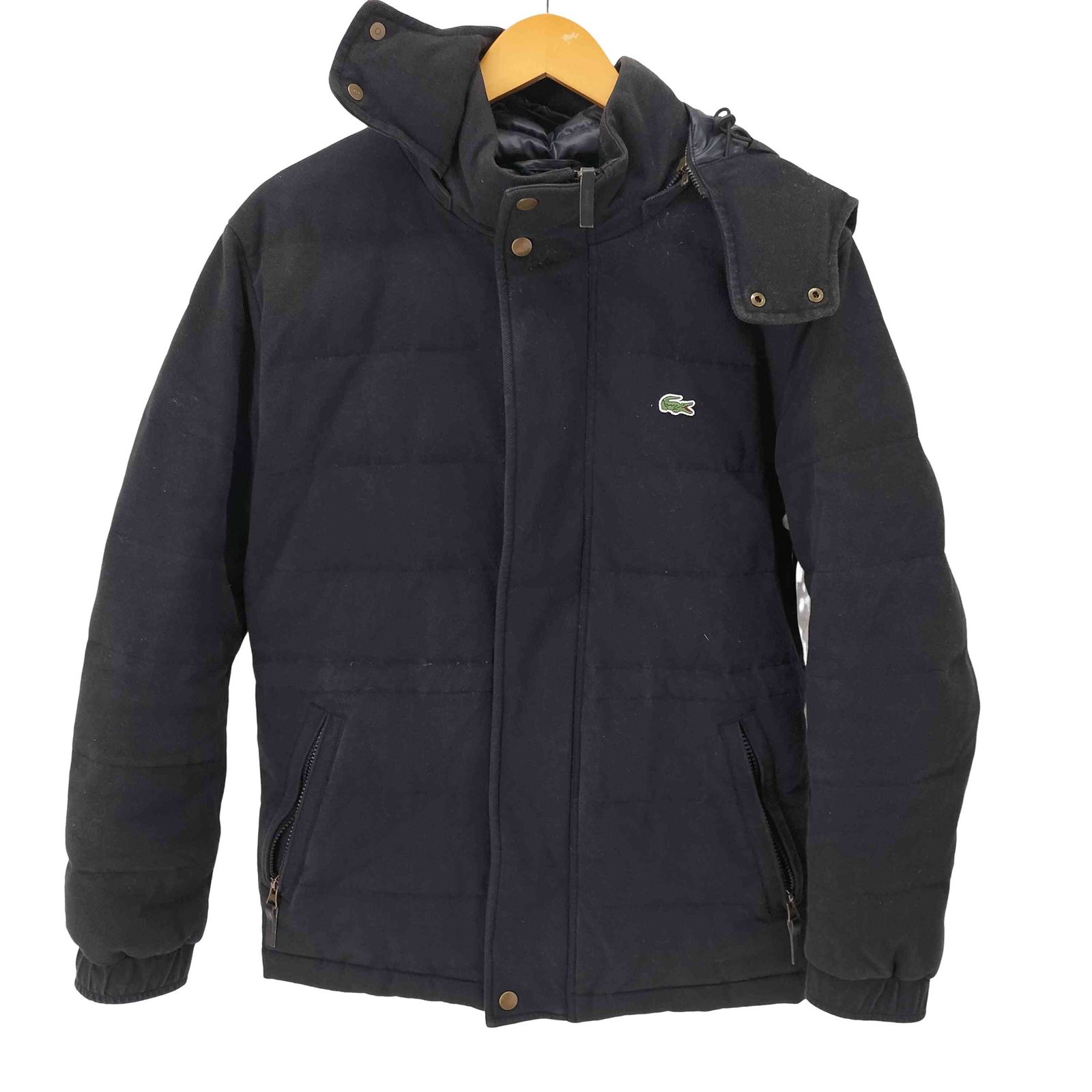 ラコステ LACOSTE コットンピケダウンジャケット メンズ import：M 