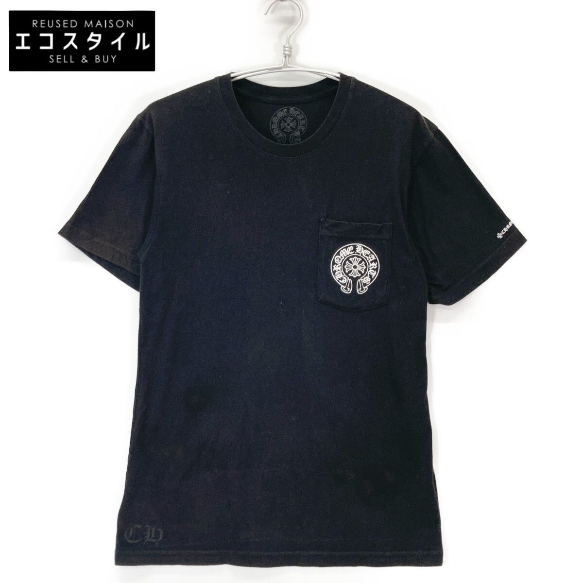 Chrome Hearts クロムハーツ ﾌﾞﾗｯｸ Tｼｬﾂ M - メルカリ