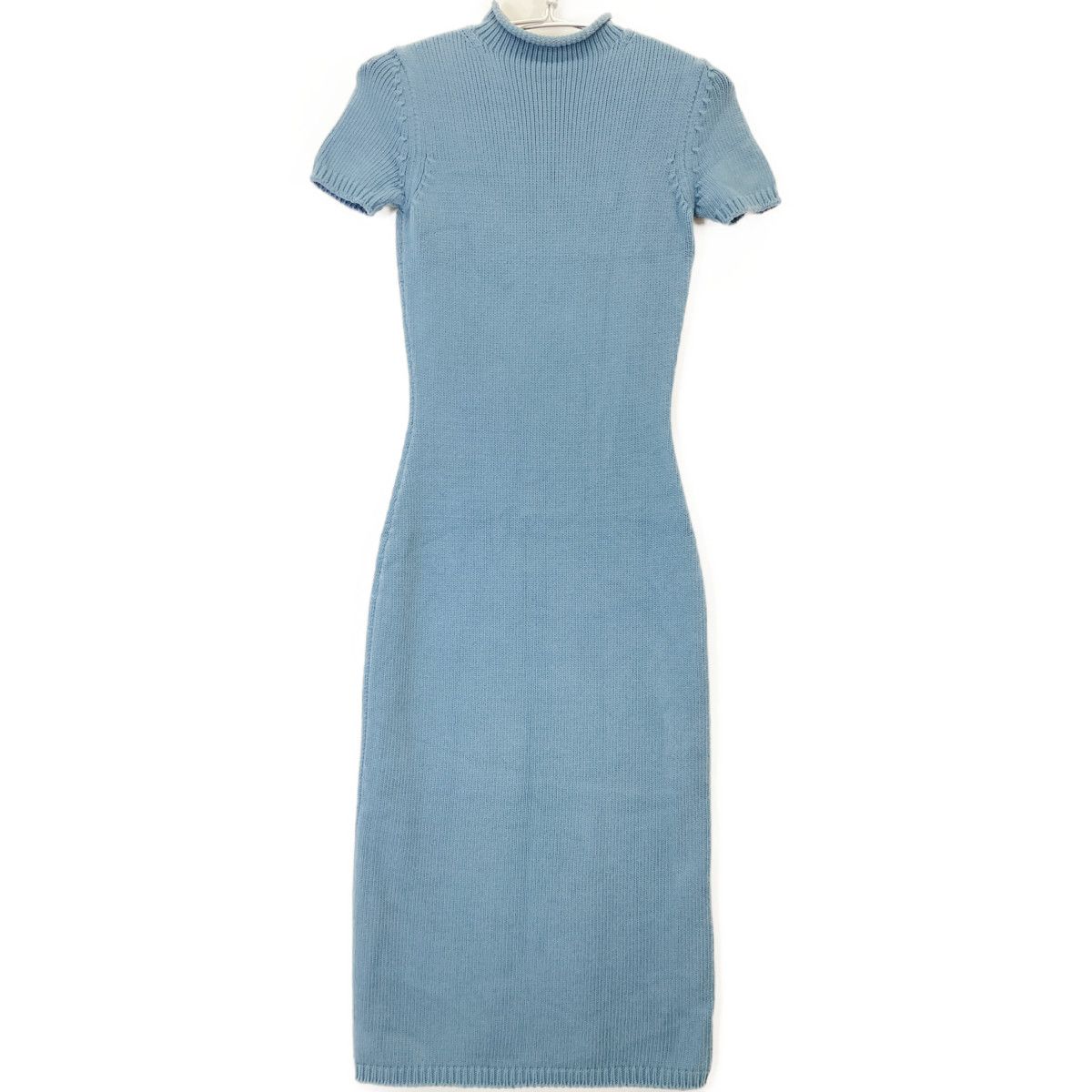 RalphLauren PURPLE LABEL ラルフローレン パープルレーベル ﾌﾞﾙｰ ﾆｯﾄ