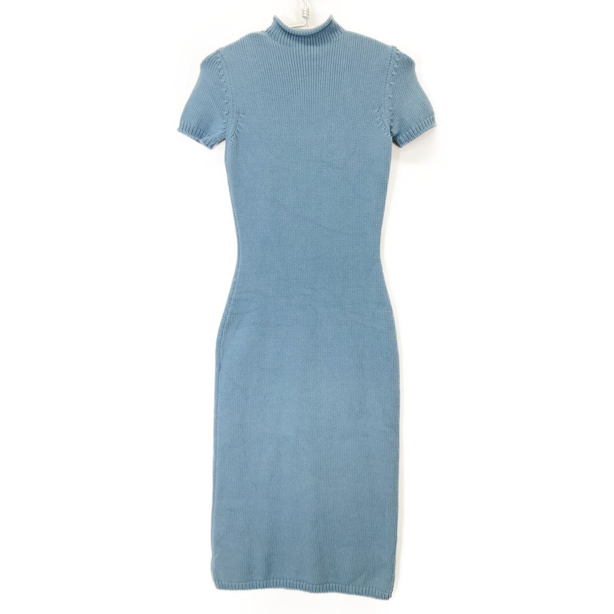 RalphLauren PURPLE LABEL ラルフローレン パープルレーベル ﾌﾞﾙｰ ﾆｯﾄ