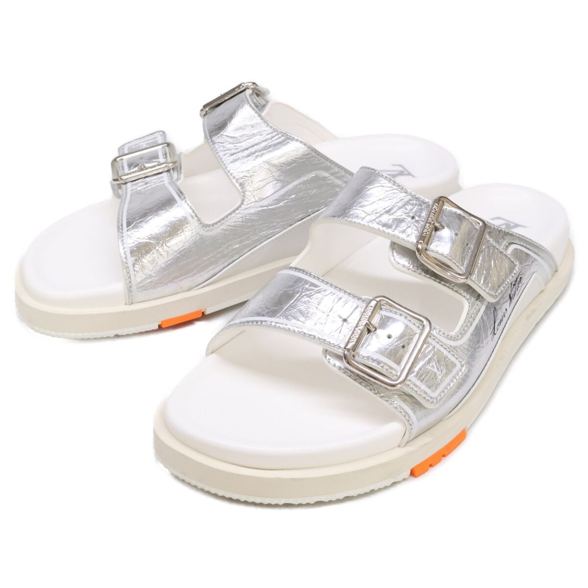 LOUIS VUITTON ルイヴィトン 【美品】LVトレイナーライン レザー