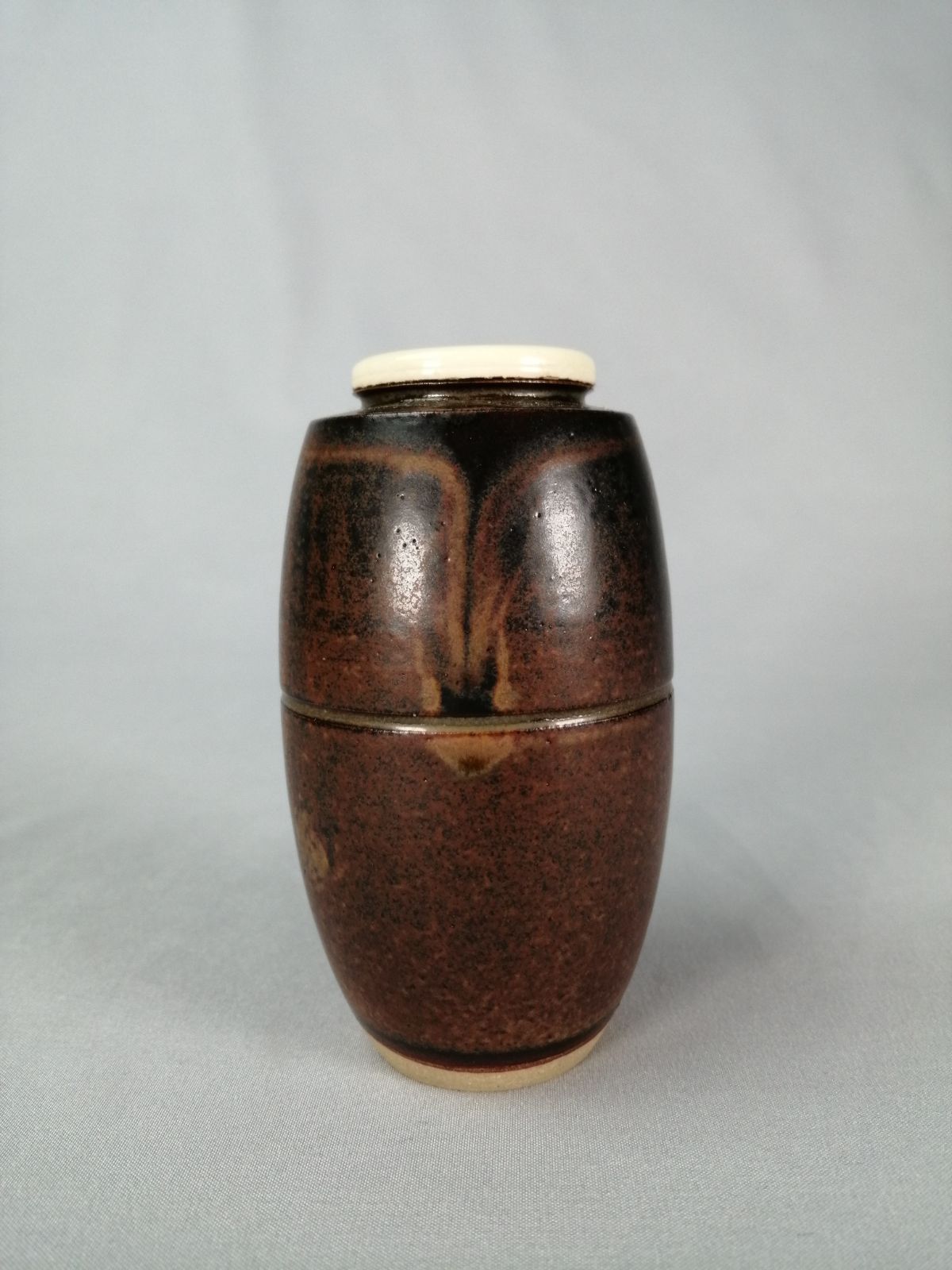 茶事具 保興造 上田焼肩衝茶入 濃茶器 茶入253