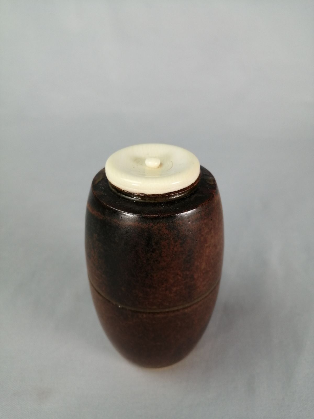 茶事具】保興造 上田焼肩衝茶入 濃茶器 茶入253 - メルカリ
