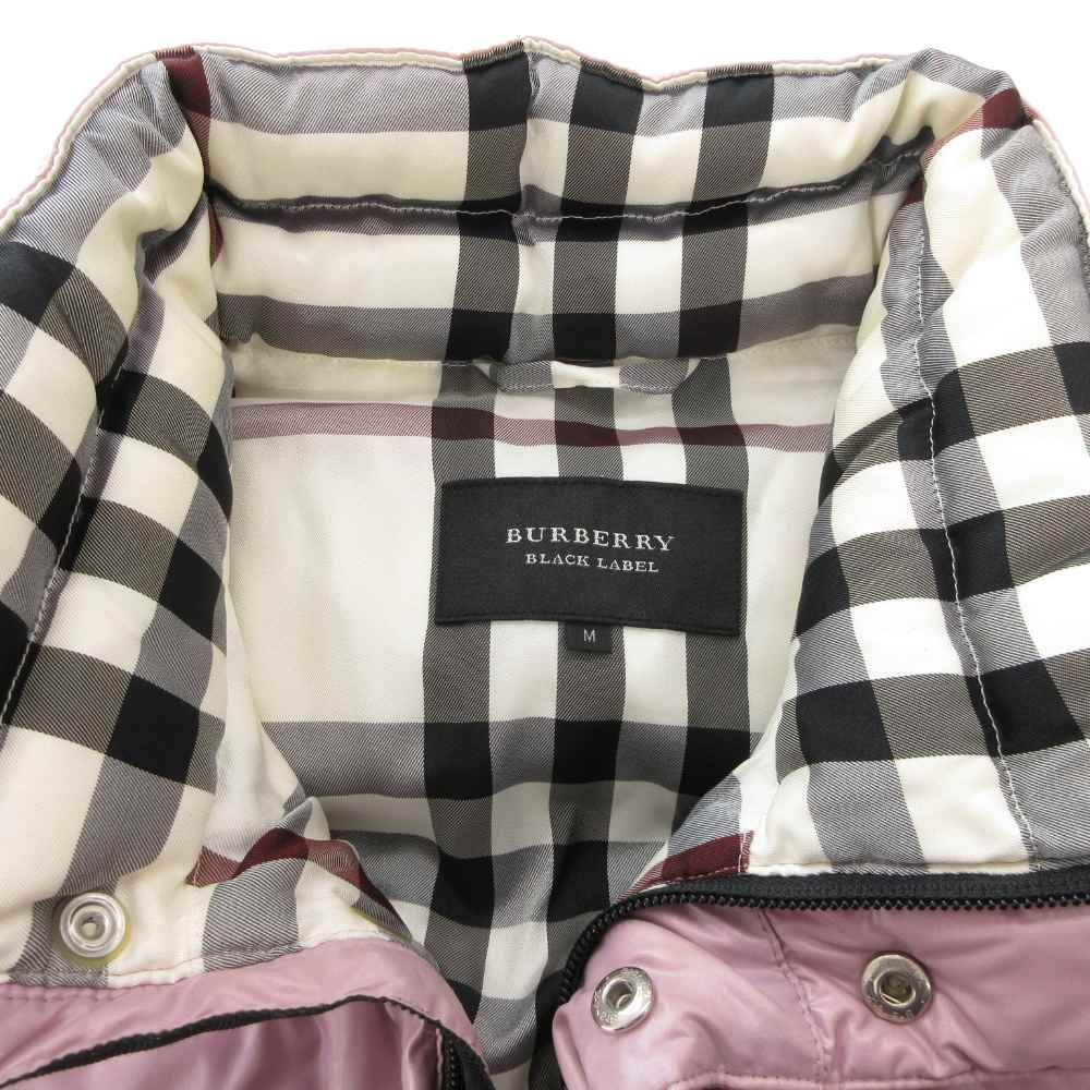 バーバリーブラックレーベル BURBERRY BLACK LABEL ダウンジャケット M