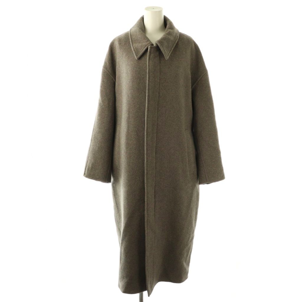 クルーレ crewre 25AW リバーロングステンカラーコート アウター 1