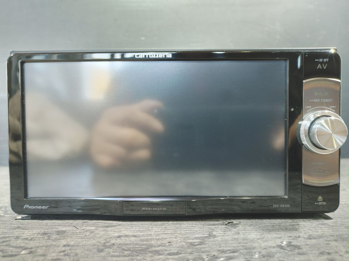 カロッツェリア ワンセグ メモリーナビ AVIC-RW300 地図データ2016年