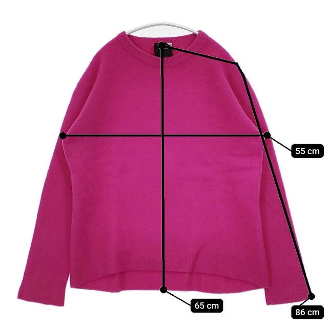 ATON KRAGYW0901 クルーネック カシミヤ サイズ4 セーター ニット