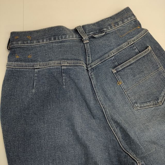 45R/45rpm ライ麦ストレッチの桃比女 デニムパンツ 定価37400円 デニム