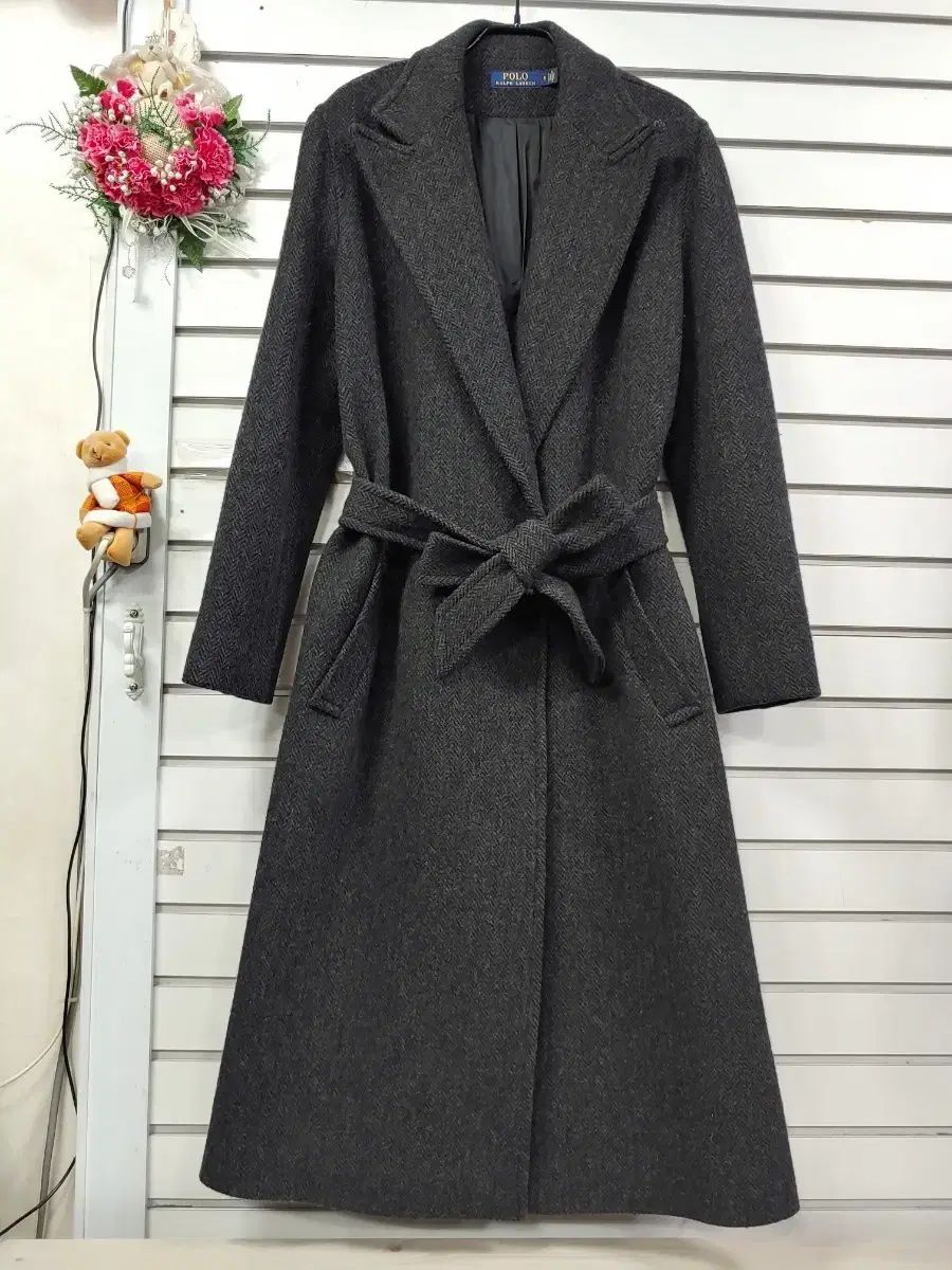 ポロラルフローレン ヘリンボーン ロング コート 8 - メルカリ