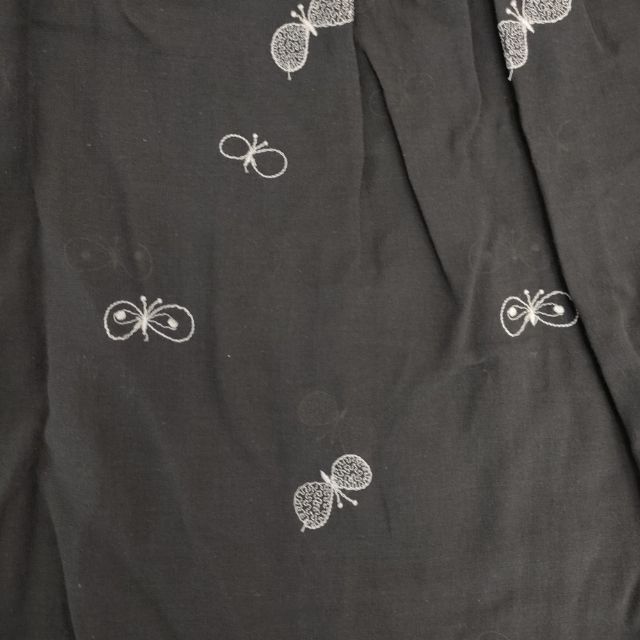 mina perhonen choucho 定価46200円 wa3546 刺繍 コットン サイズ40