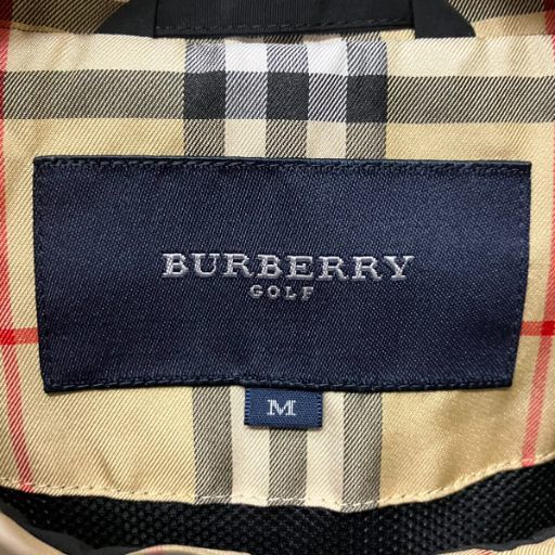 バーバリーゴルフ BURBERRY GOLF フーデットジャケット ノバチェック