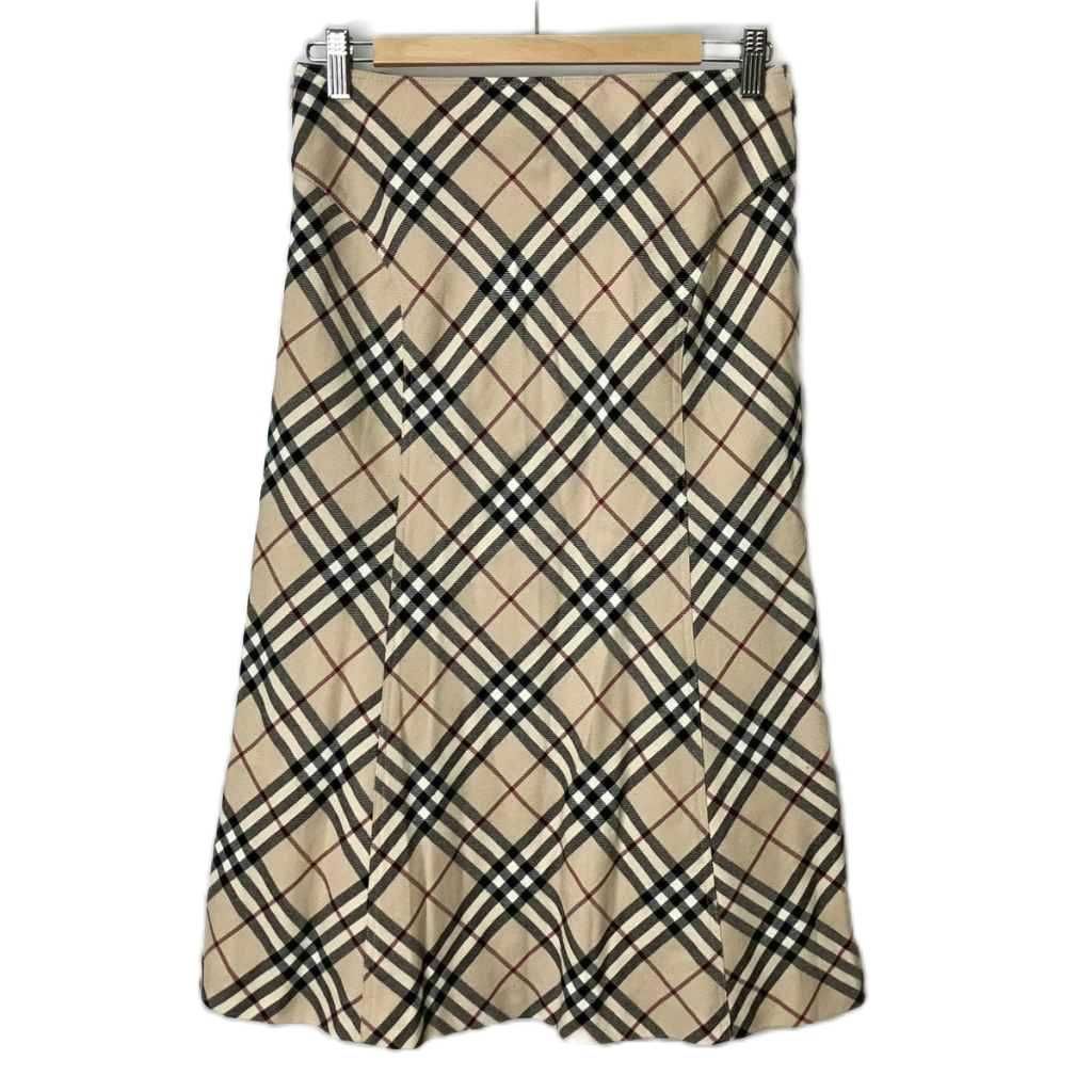 バーバリー ロンドン BURBERRY LONDON ノバチェックスカート ウール