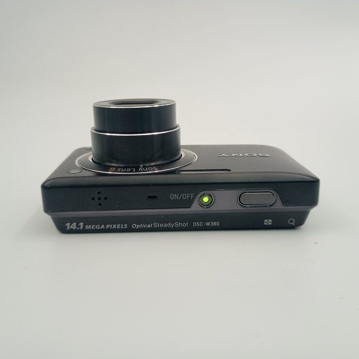 Sony Cyber-Shot DSC-W380 Compact DIGITAL Camera Black 黒