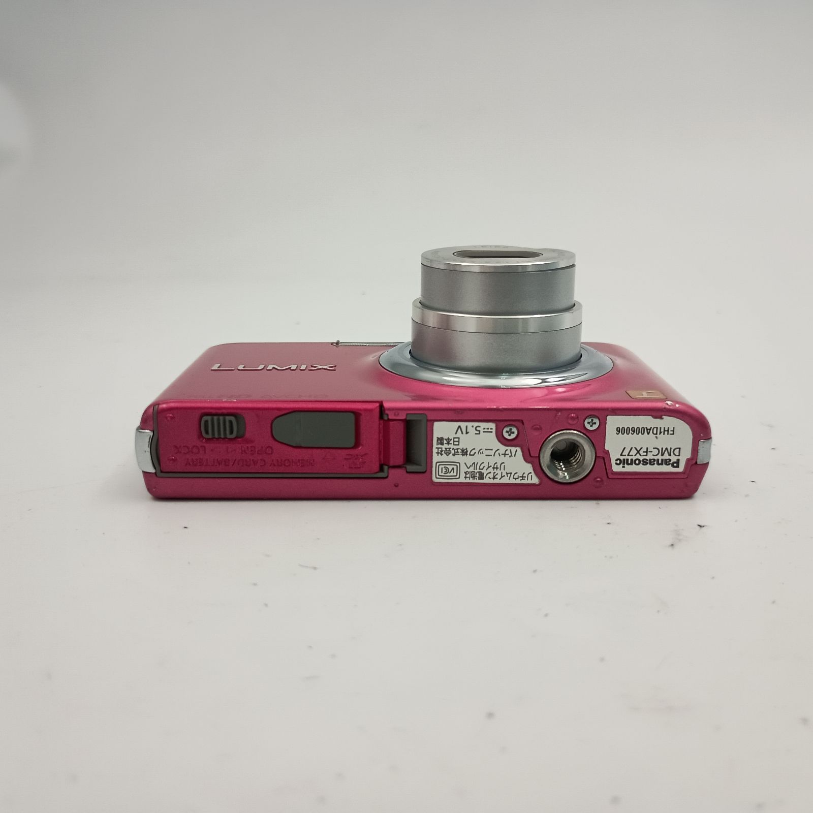 Panasonic LUMIX DMC-FX77 Compact Dijital Camera Pink パナソニック 