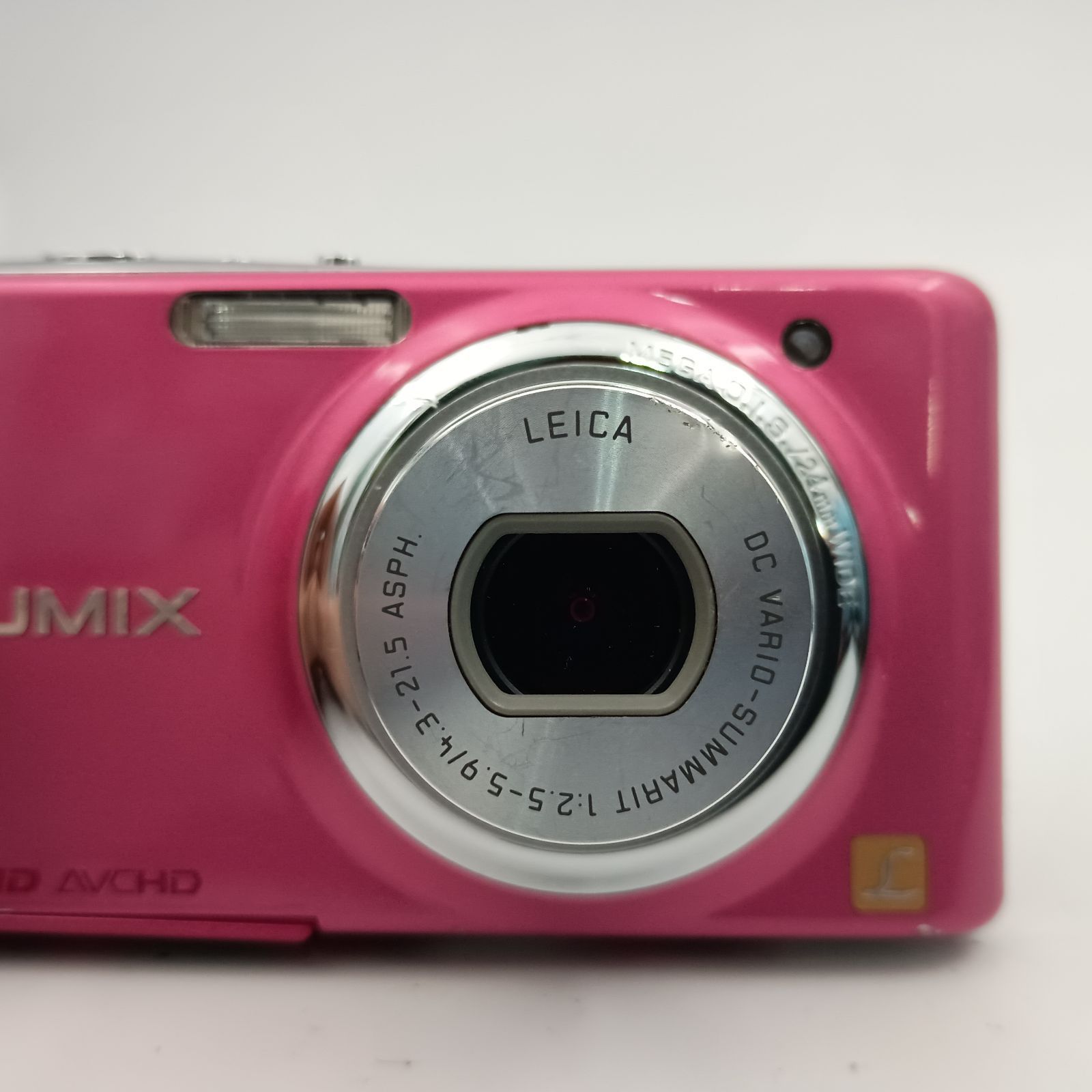 Panasonic LUMIX DMC-FX77 Compact Dijital Camera Pink パナソニック 