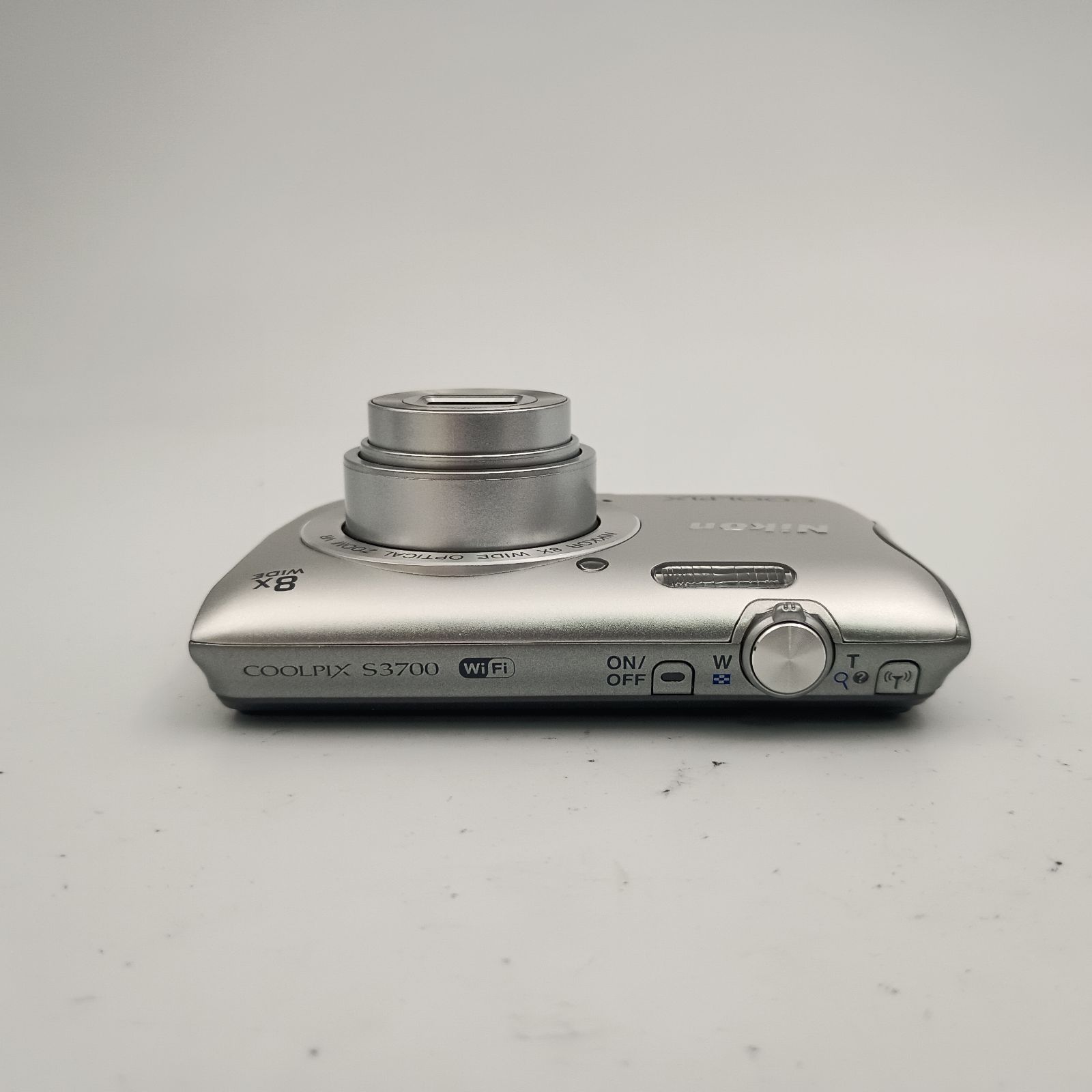 Nikon Coolpix S3700 Silver Compact DIGITAL Camera Silver 