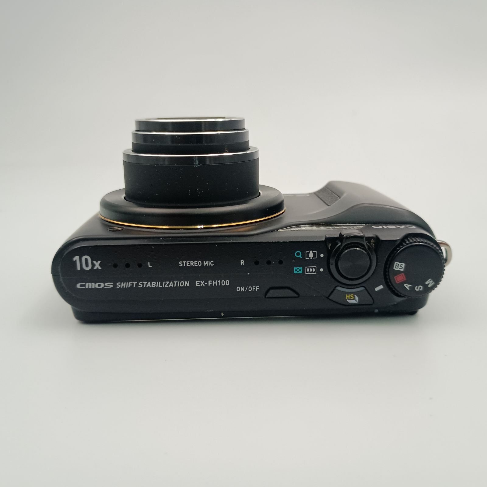 CASIO EXILIM EX-FH100 Compact DIGITAL Camera Black 黒 カシオ