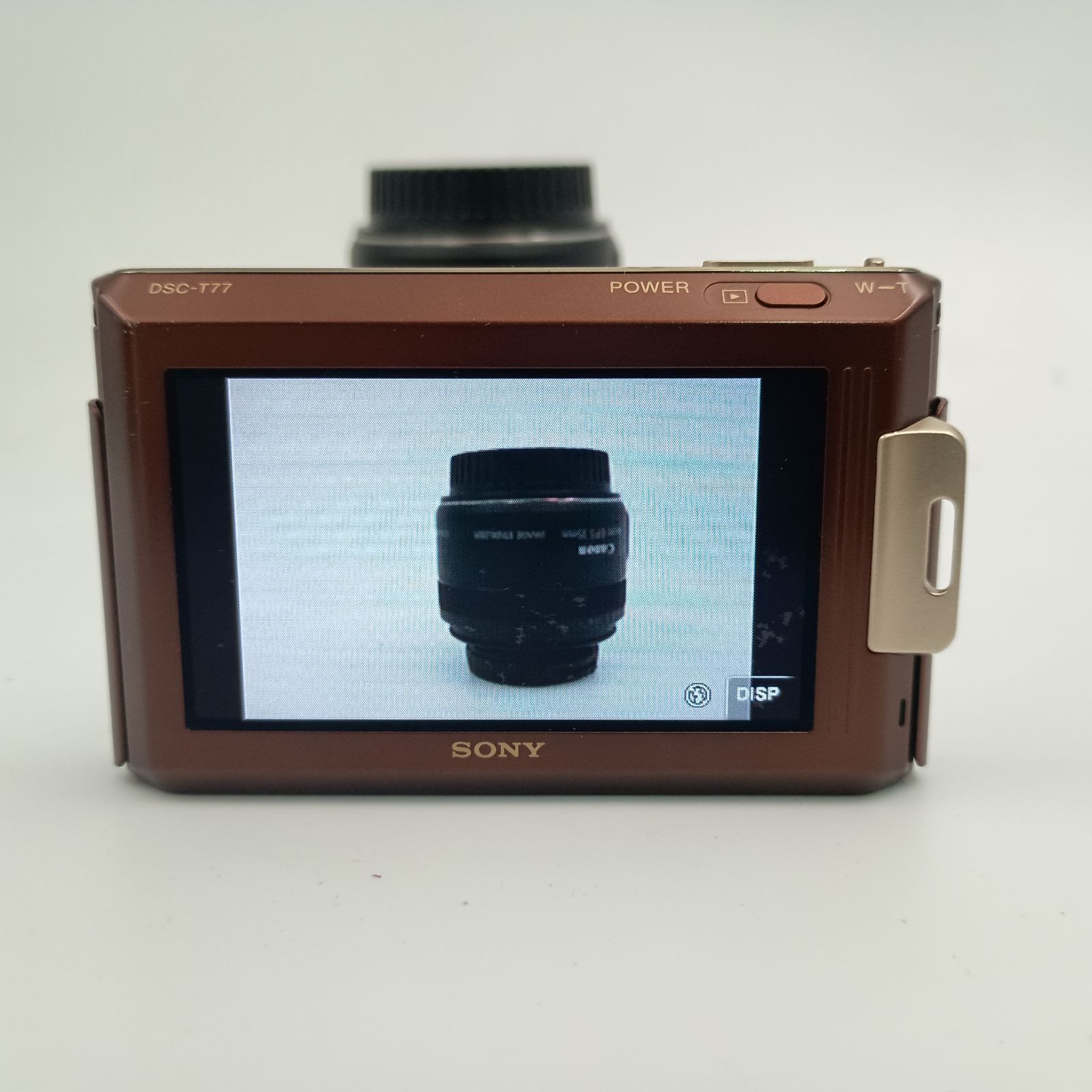 Sony Cyber-Shot DSC-T77 Compact DIGITAL Camera Brown コンパクト 