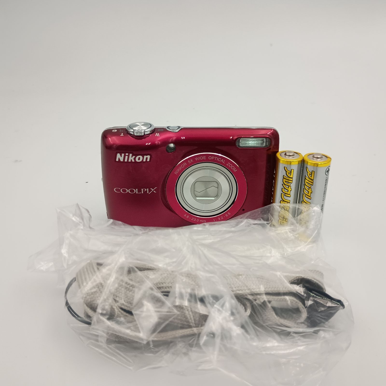 Nikon Coolpix L26 Compact DIGITAL Camera Red コンパクトデジタル 