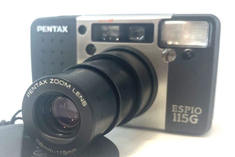 動作確認済み PENTAX ESPIO 115G コンパクトフィルムカメラ Pentax ESPIO 115G 動作確認済み コンパクトフィルムカメラ - 【公式通販】