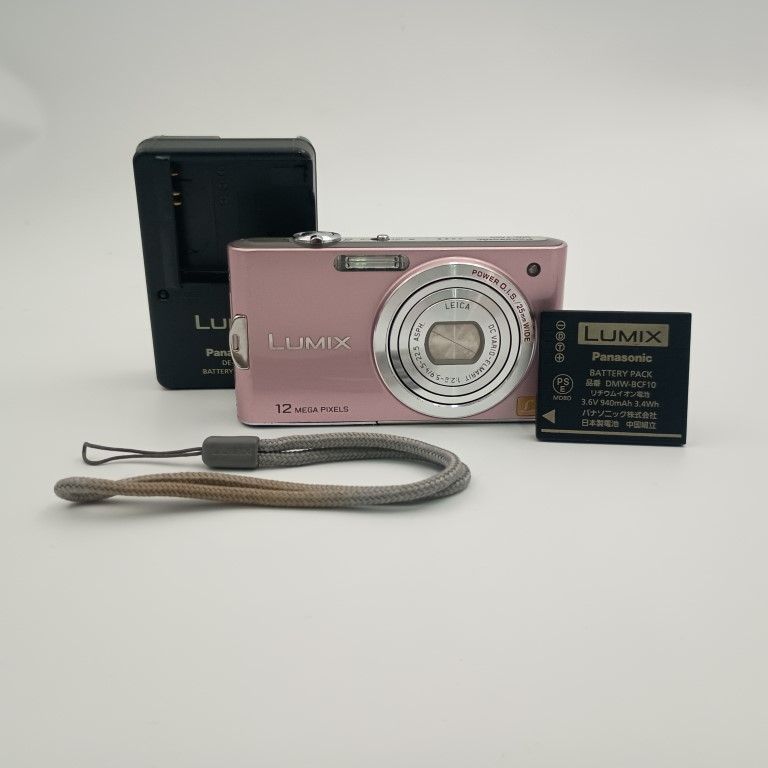 Panasonic LUMIX DMC-FX60 ピンク コンパクトデジタルカメラ 〇 【公式