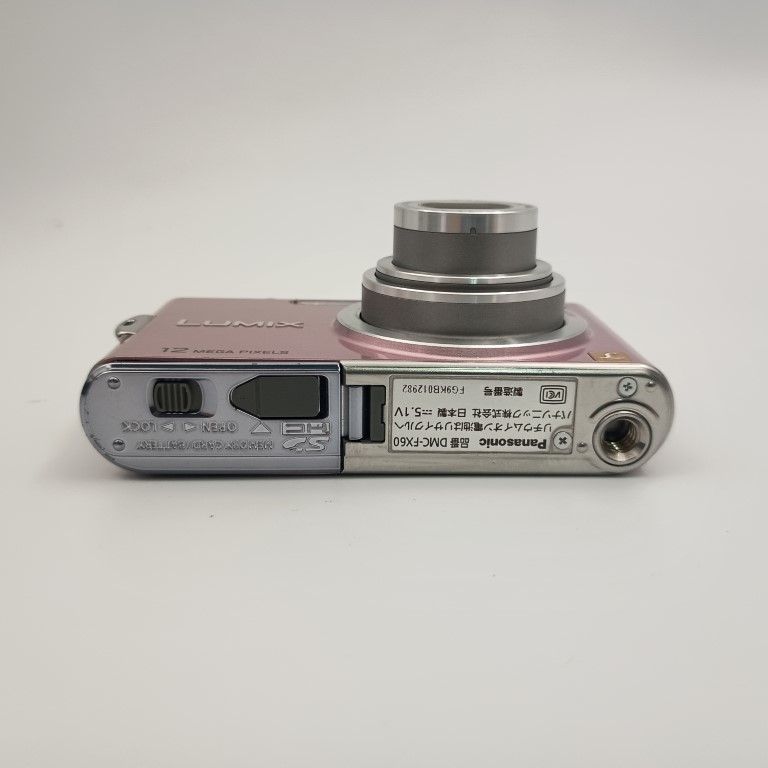 Panasonic LUMIX DMC-FX60 ピンク コンパクトデジタルカメラ 〇 【公式