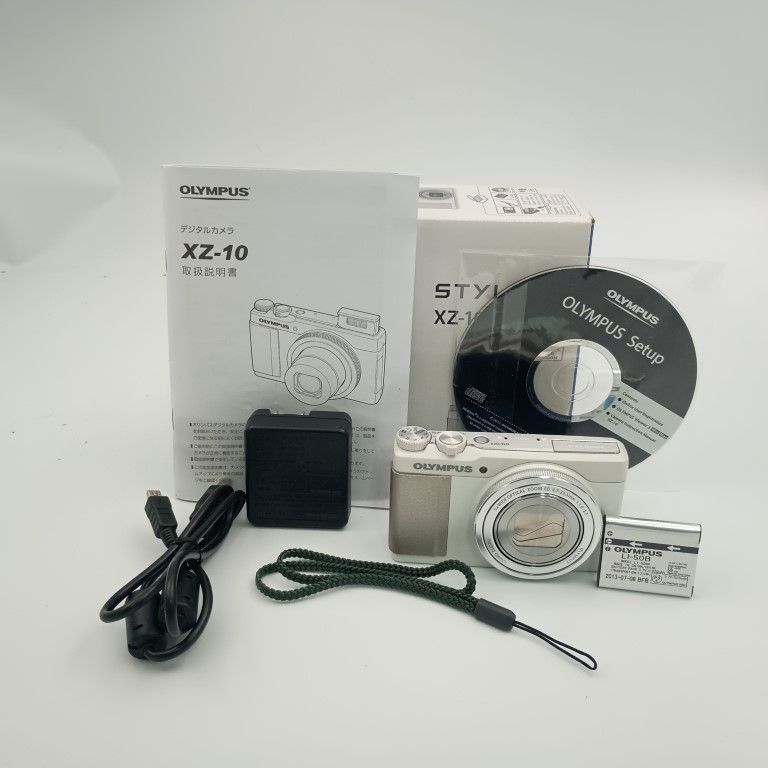 XZ-10 STYLUS Olympus OLYMPUS ホワイト Camera Stylus オリンパス