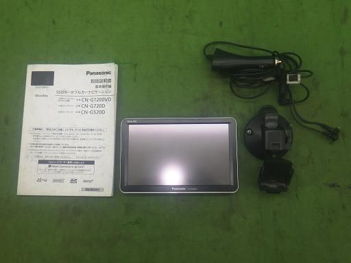 中古】パナソニック ゴリラ ポータブルナビ CN-G1400VD 地図20年