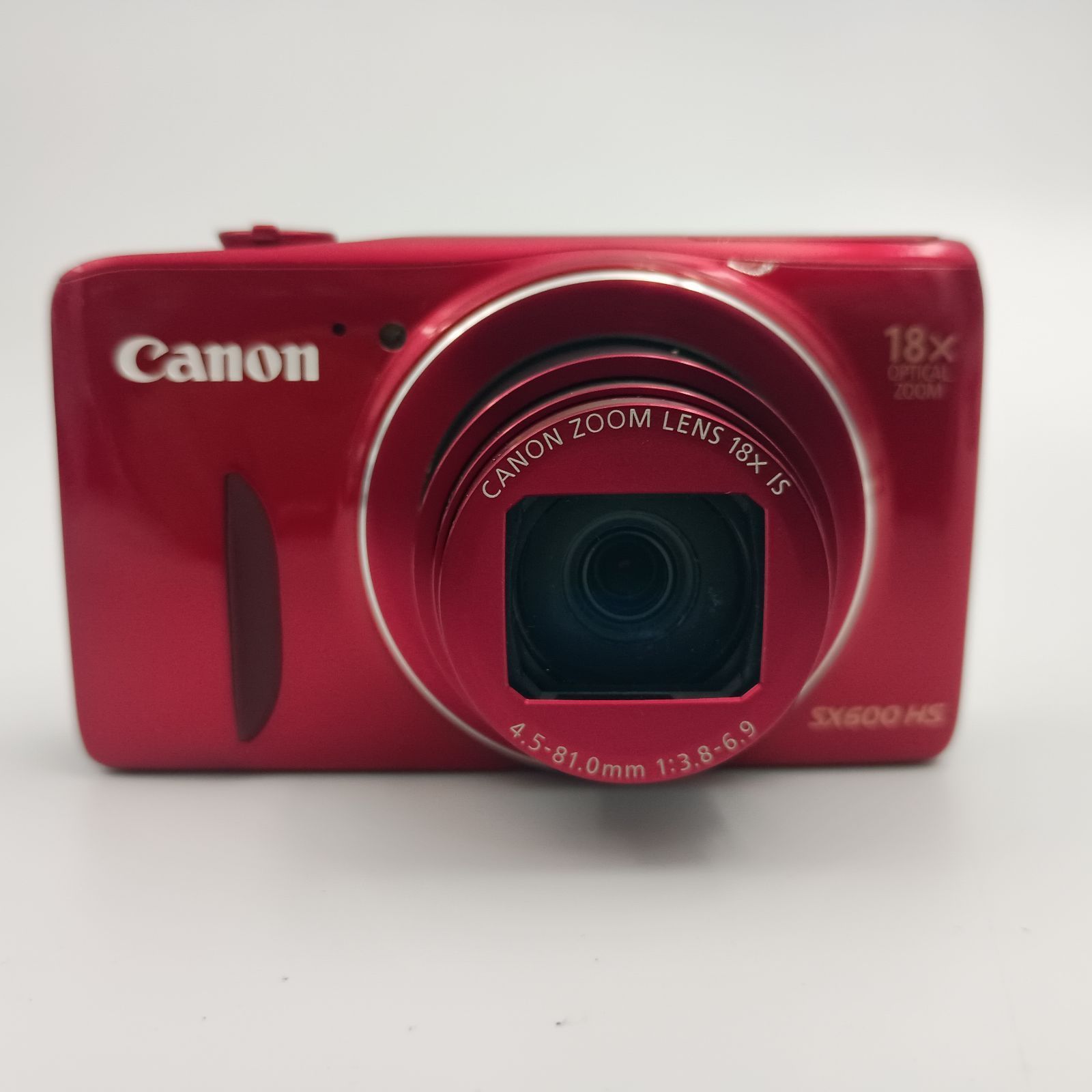 Canon PowerShot SX600 HS Compact DIGITAL Camera Red 赤 キャノン 
