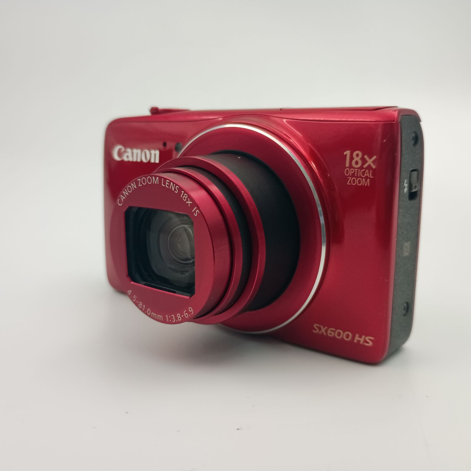 赤 デジタルカメラ キャノン Canon IXY 180 Digital Camera Red 8x