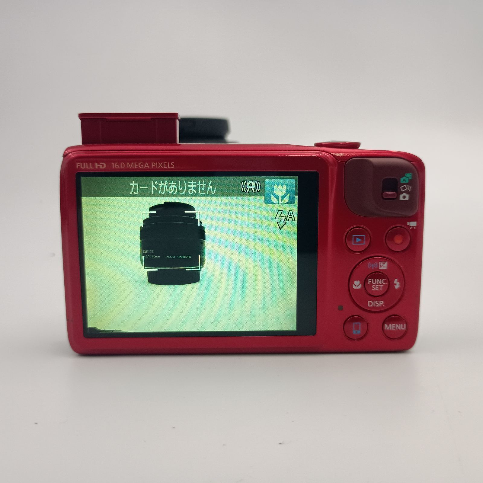 Canon PowerShot SX600 HS Compact DIGITAL Camera Red 赤 キャノン 