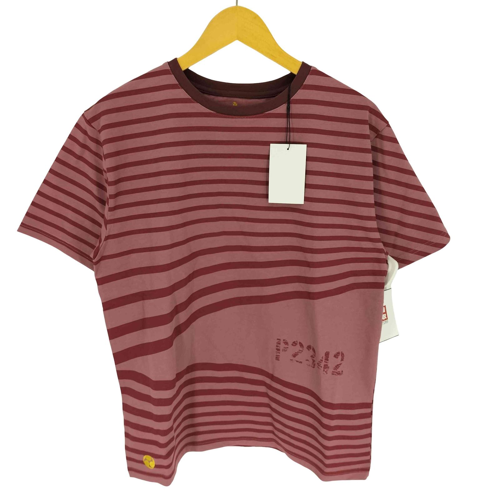 パラノイド PARANOID 24SS Horizontal Stripe t-Shirt 閃光 ワイド