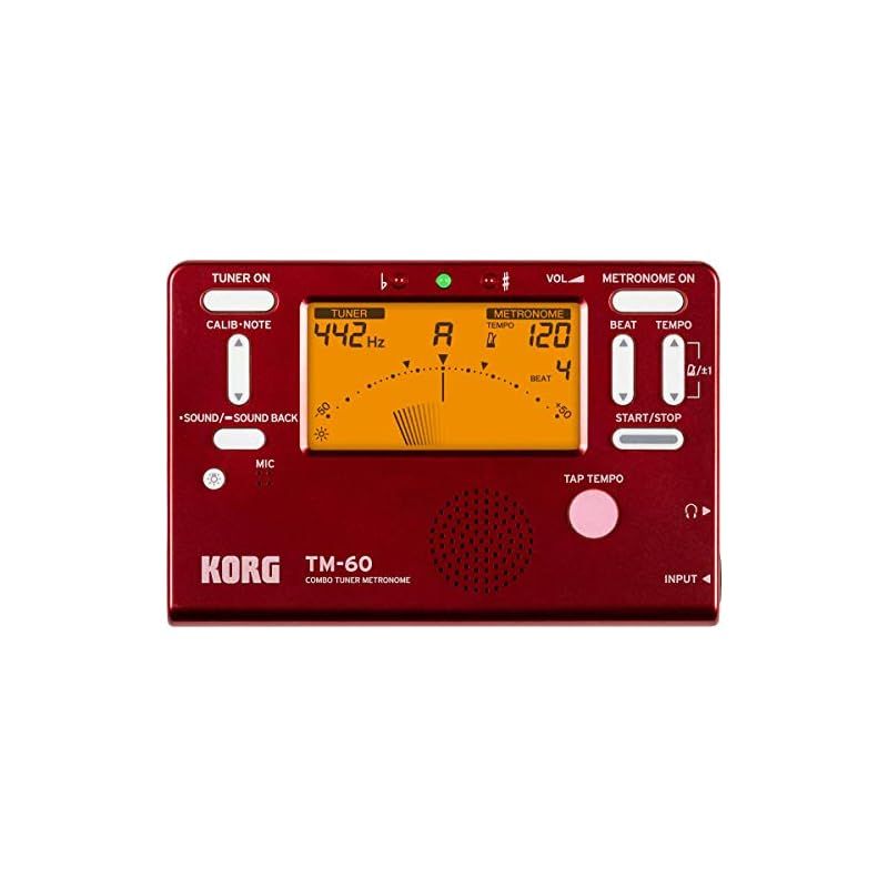 KORG チューナー/メトロノーム TM-60 RD 0