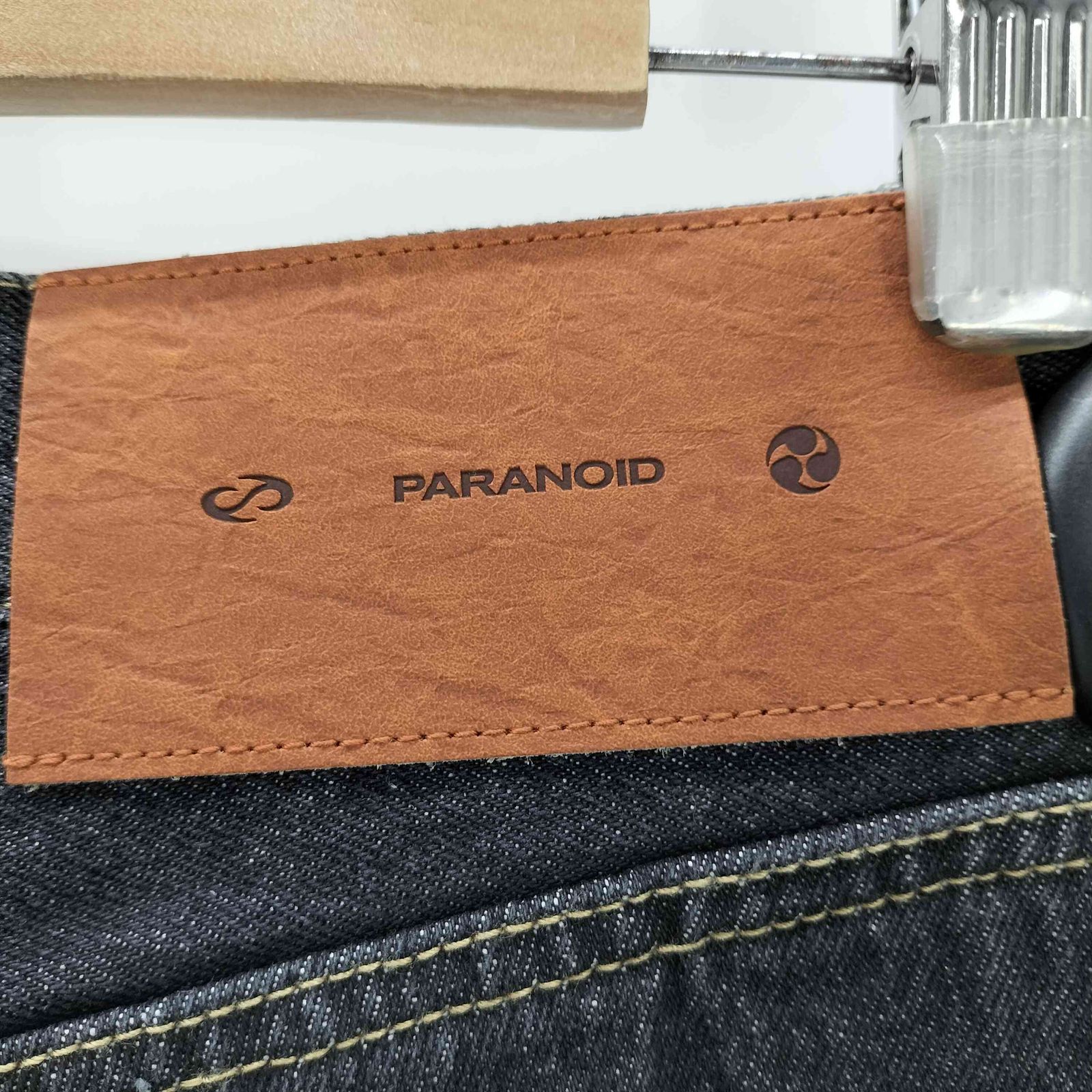 パラノイド PARANOID 25SS Two Zips Straight Wide Denim ツージップ 
