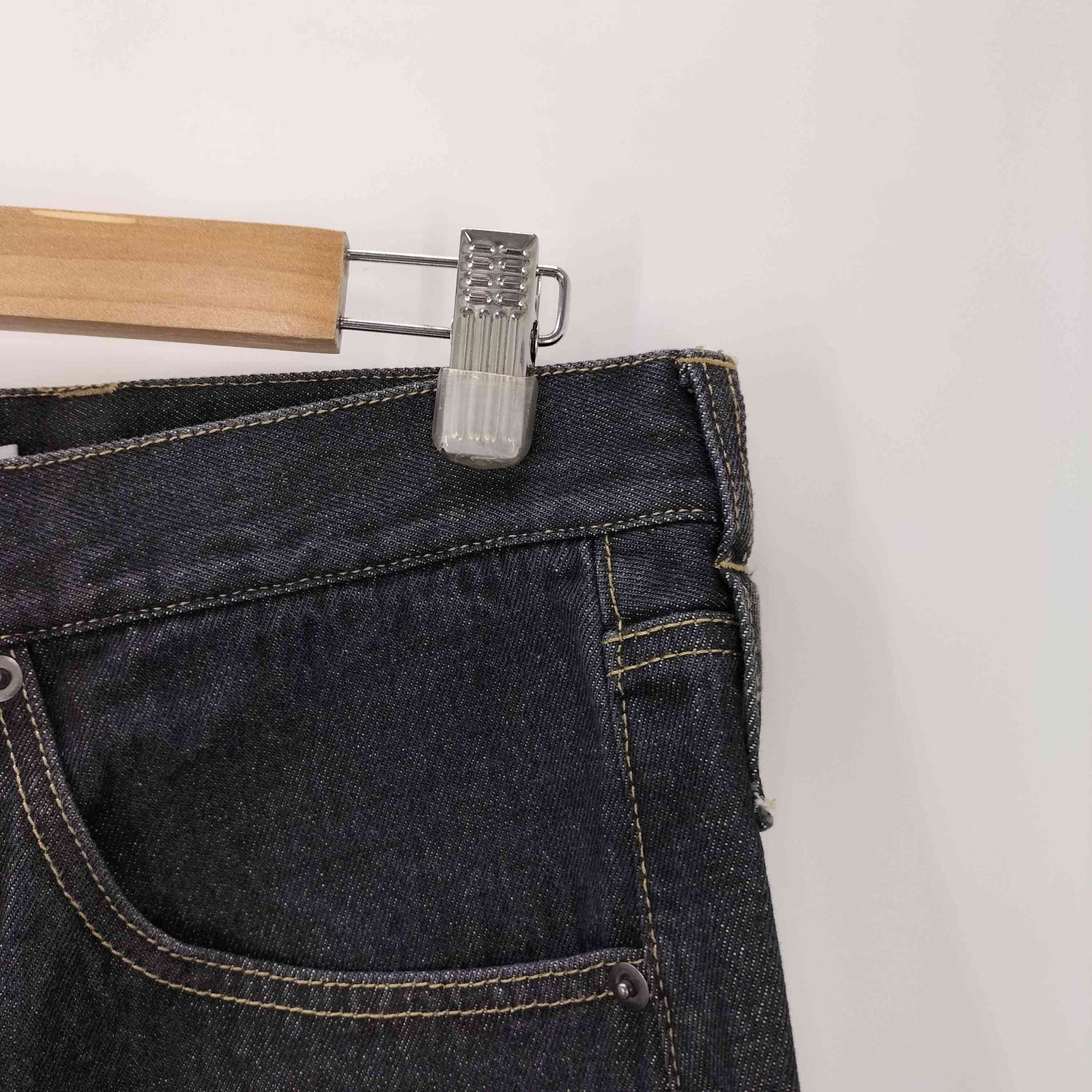 パラノイド PARANOID 25SS Two Zips Straight Wide Denim ツージップ 