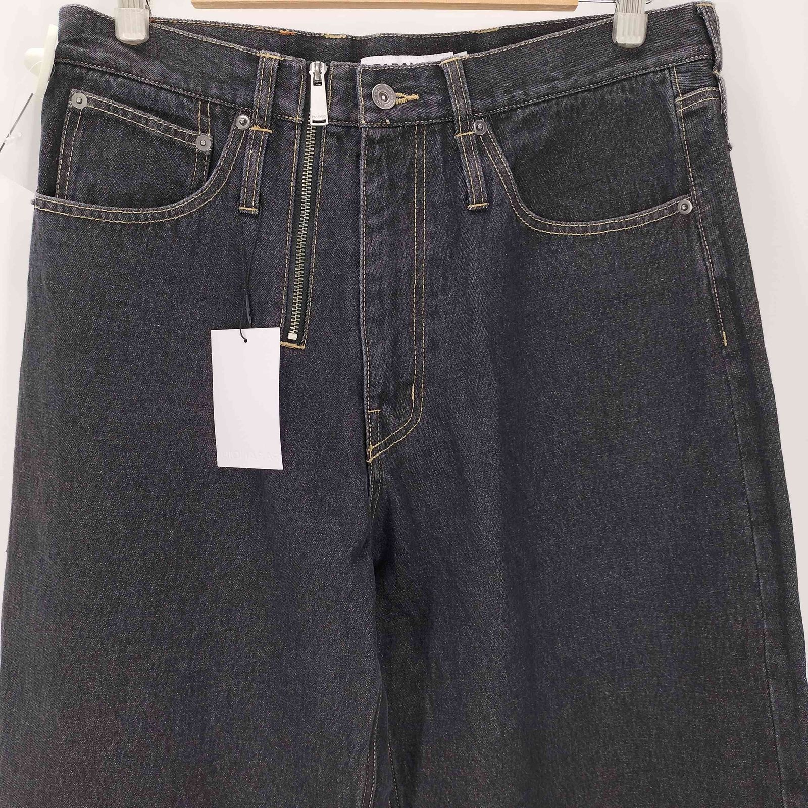 パラノイド PARANOID 25SS Two Zips Straight Wide Denim ツージップ 