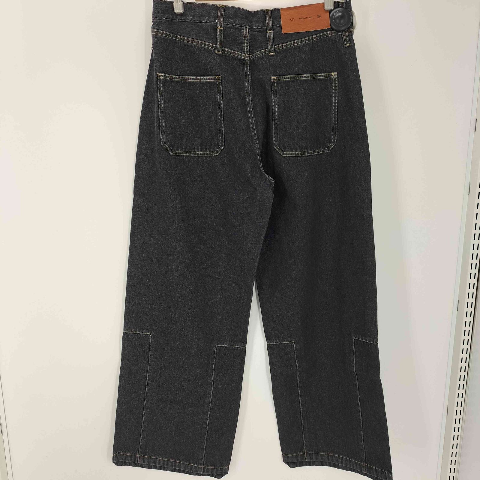 パラノイド PARANOID 25SS Two Zips Straight Wide Denim ツージップ 