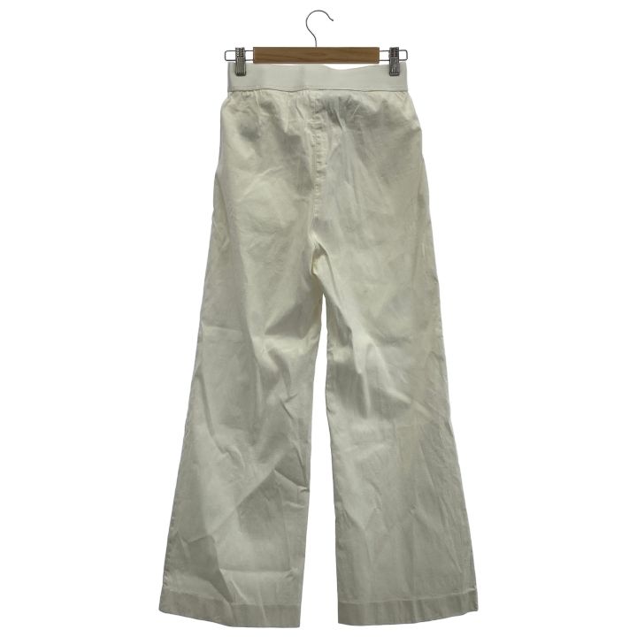 Deuxieme Classe ドゥーズィエムクラス Stretch twill タックパンツ レディース ホワイト 34