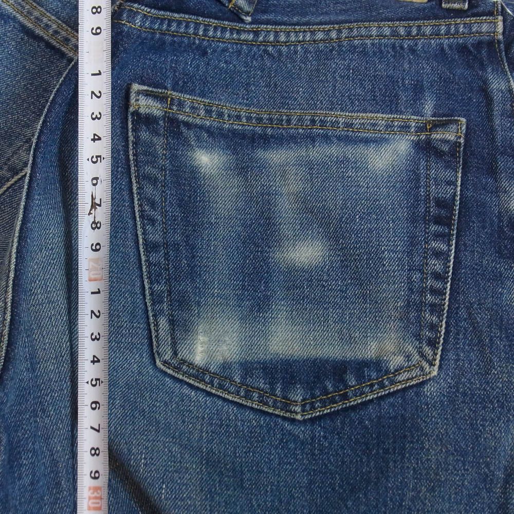 RRL ダブルアールエル 90s USA製 三ツ星タグ シンチバック セルビッチ